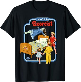 Let's Call the Exorcist Retro Vintage Funny Adult Humor T-Shirt