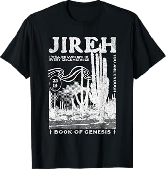 Jireh You Are Enough Boho Trendy Bible Verse Christian T-Shirt