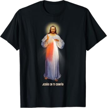 Jesús En Ti Confío (texto en español) Divina Misericordia T-Shirt