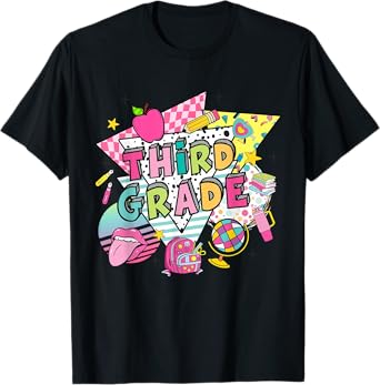 Hello Third Grade Shirt - Girls 3rd Grade Outfit, 3rd Grade T-Shirt