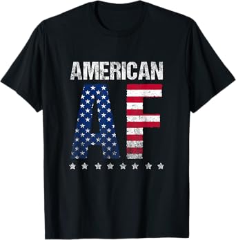 American af 4th of july funny novelty design for merica T-Shirt