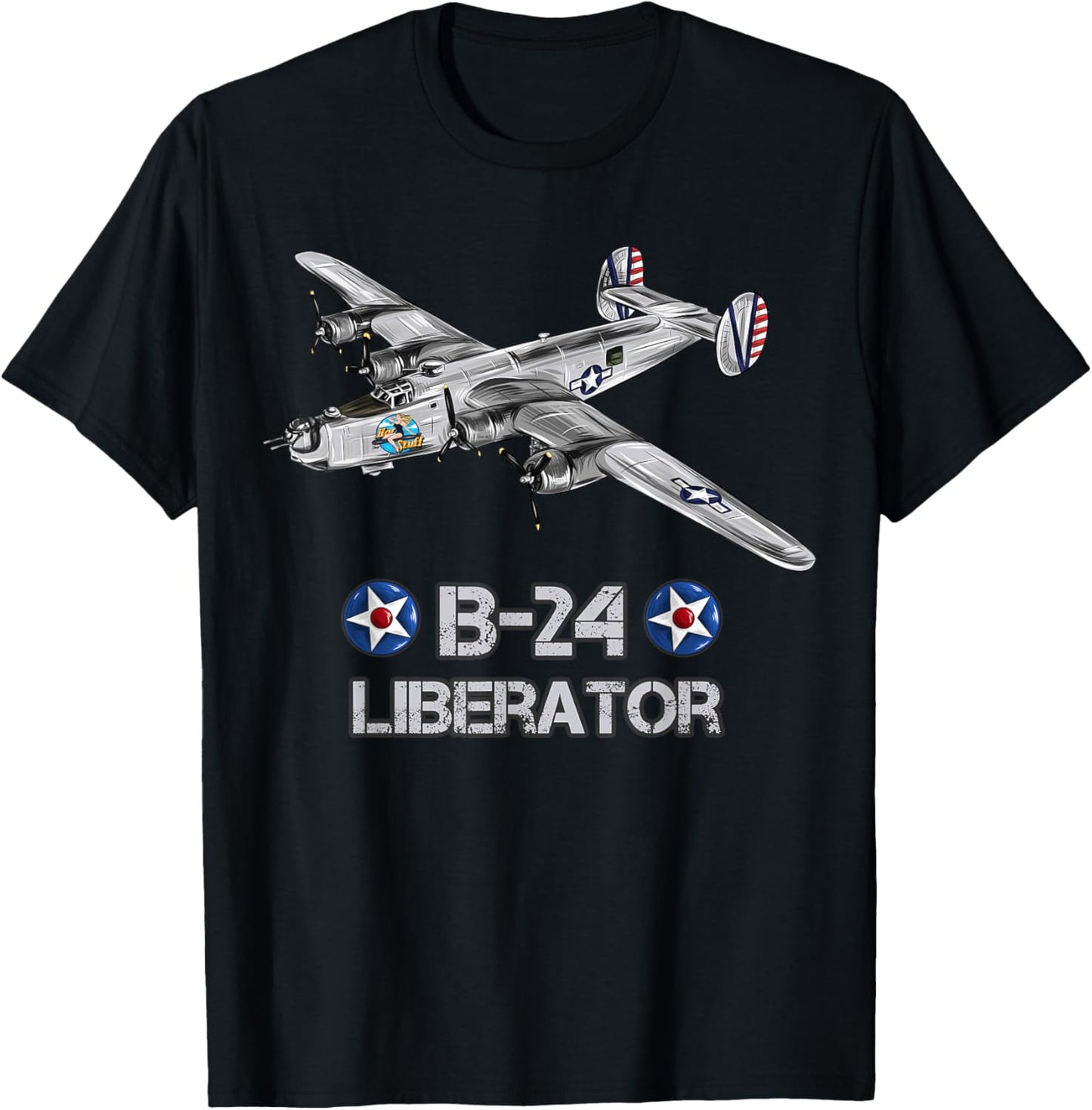 WW2 Aviation B-24 Liberator American Heavy Bomber Gift T-Shirt