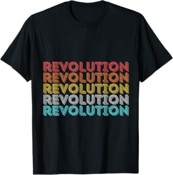 Vintage Retro Revolution T-Shirt