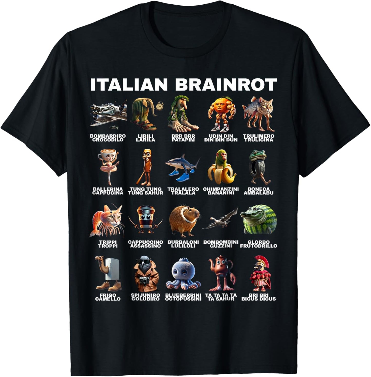 Italian Brainrot Kids T-Shirt