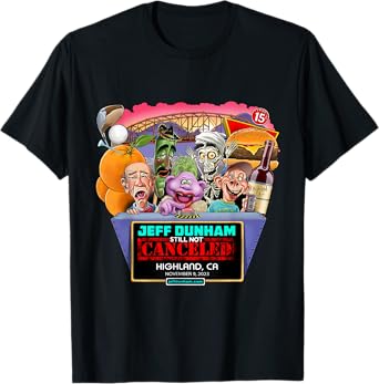 Jeff Dunham Highland, CA (2023) T-Shirt