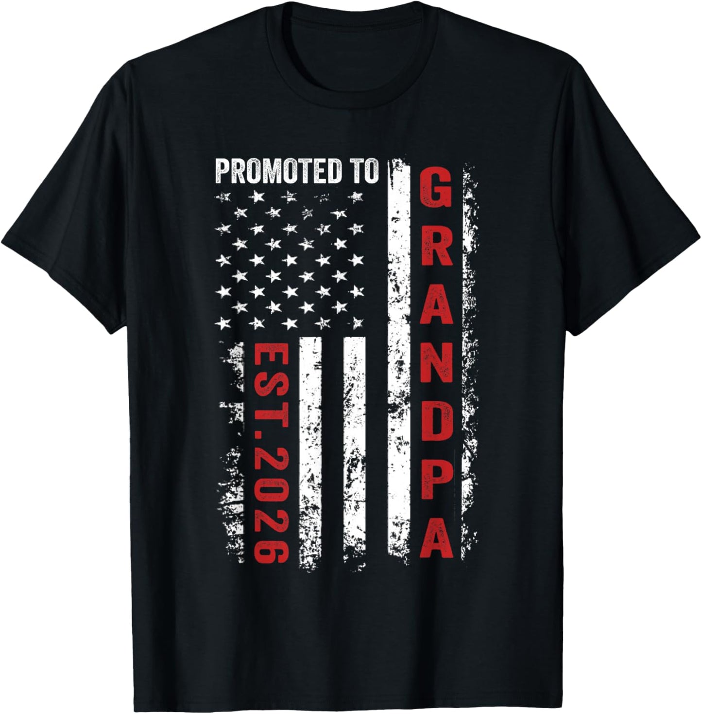 Promoted to grandpa 2026 Grandpa est 2026 Grandpa 2026 T-Shirt