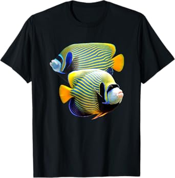 Emperor Angelfish Marine Fish Saltwater Angelfish Ocean Fish T-Shirt