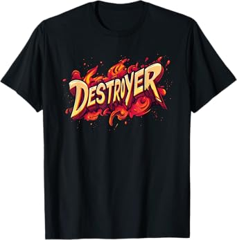 Cool Destroyer Statement for Boys and Girls T-Shirt