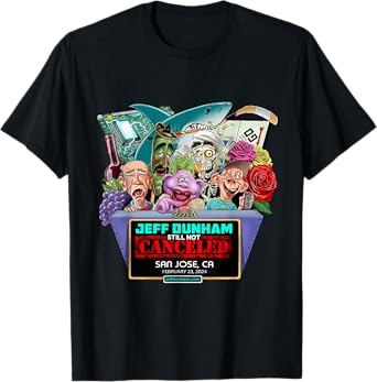 Jeff Dunham San Jose, CA (2024) T-Shirt