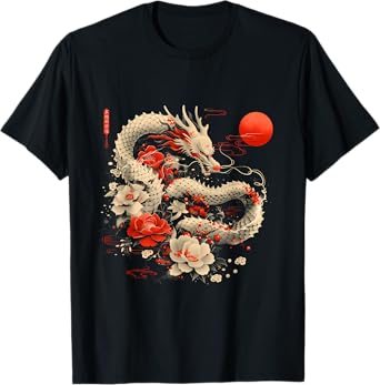 Amazing Chinese Year of the Dragon T-Shirt Design T-Shirt