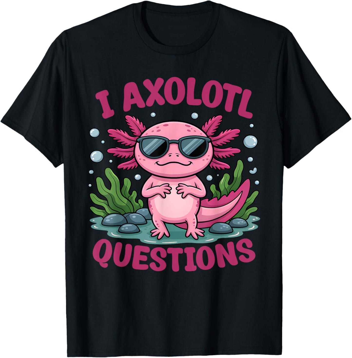 I Axolotl Questions, kid axolotl T-Shirt