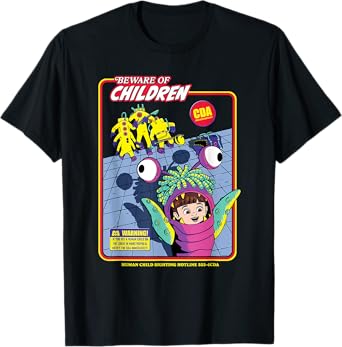 Disney and Pixarโs Monsters, Inc. CDA Beware of Children T-Shirt
