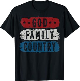 God Family Country T-Shirt