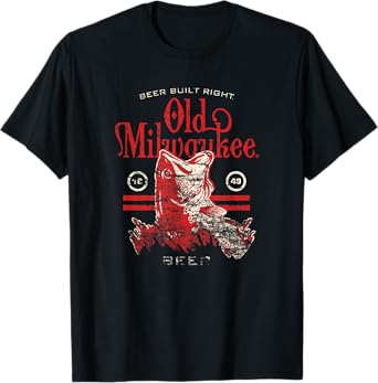 Old Milwaukee Style - Beer Built Right Bass T-Shirt