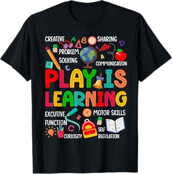 Retro Play Is Learning Kindergarten Teacher Team Women T-Shirt