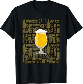 Craft Beer Drinker Snob Craft Brewery IPA Porter Sour Hops T-Shirt