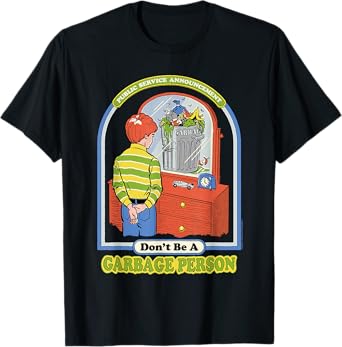 Garbage Person Sarcastic Retro Vintage Funny Adult Humor T-Shirt