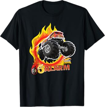 Hot Wheels Monster Trucks - 5-Alarm T-Shirt