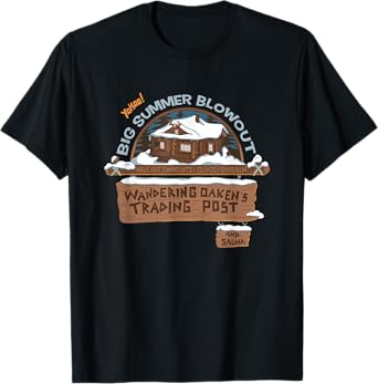 Disney Frozen Wandering Oaken's Trading Post Vintage Logo T-Shirt