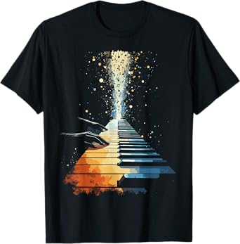 Piano Keyboard Pianist T-Shirt