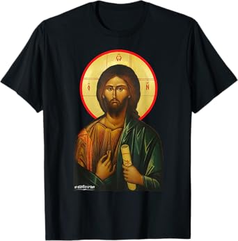 Jesus Christ Icon Greek T-Shirt