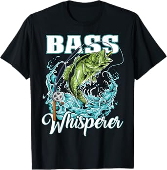 Patriotic anglers American Bass Pro whisperer fisherman T-Shirt