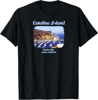 Catalina Island, Avalon Bay California beach t-shirt T-Shirt