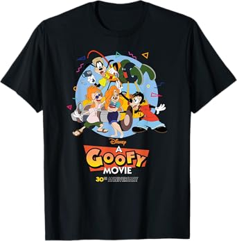 Disney A Goofy Movie 30th Anniversary Retro โ90s Road Trip T-Shirt