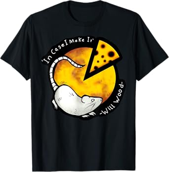 Vintage Meditation In Case I Make It Will Basic Wood Funny T-Shirt