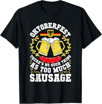 German Oktoberfest Funny Octoberfest Party Men Women Germany T-Shirt