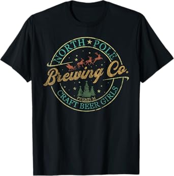 North Pole Brewing Co Craft Beer Girl T-Shirt