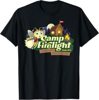 Summer Camp Fightlight VBS 2024 Christian Bible Faith T-Shirt