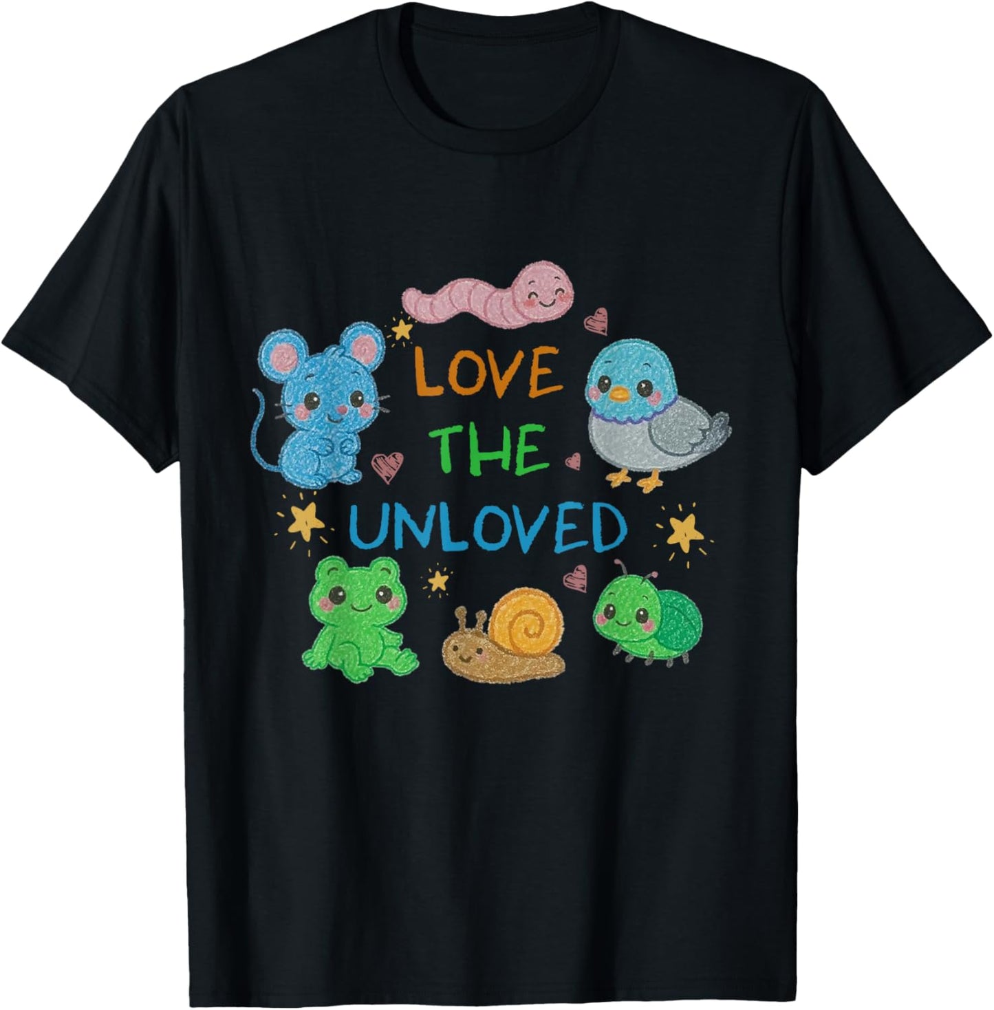 Love The Unloved Kindness Inspirational Funny Animal Lover T-Shirt