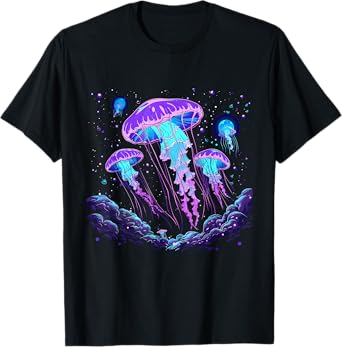 Jellyfish Sea Ocean Jellyfish Marine Mammal Ocean Sea Animal T-Shirt
