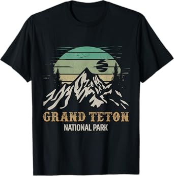 Grand Teton National Park Merchandise Grand Teton Souvenir T-Shirt