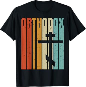 Vintage Retro Christian Orthodox T-Shirt
