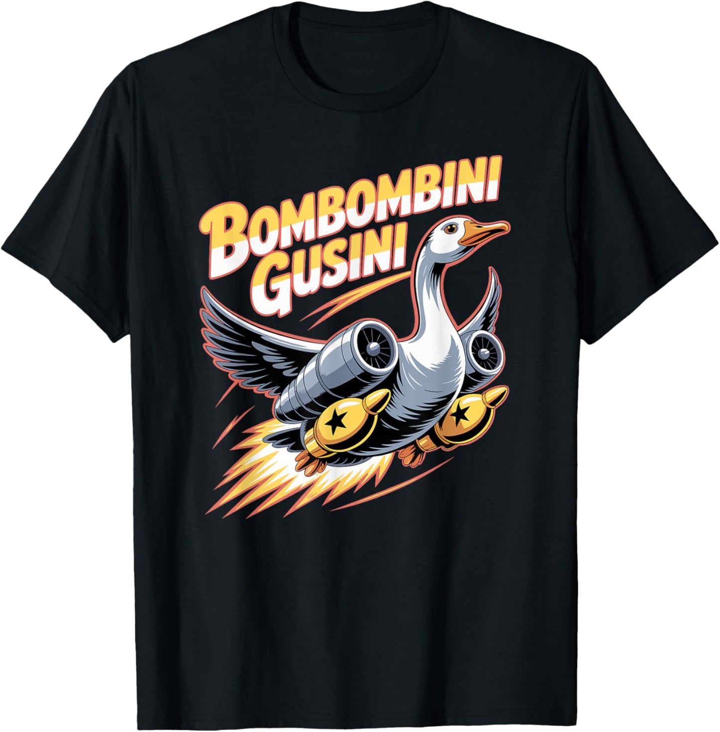 Bombombini Gusini Italian Brainrot Meme T-Shirt
