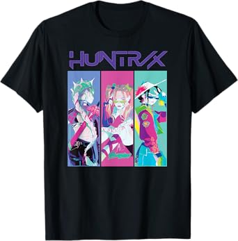 Kpop Demon Hunters HUNTR/X Girls Officially Licensed T-Shirt