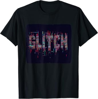 Multicolor Glitch Costume T-Shirt
