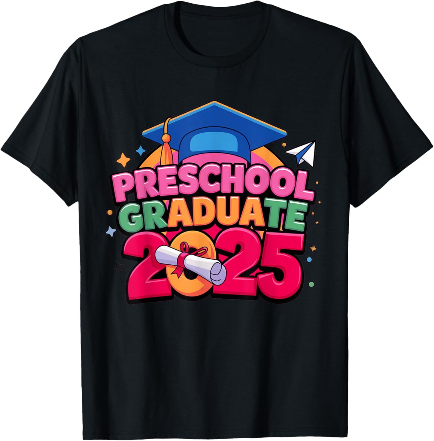2025 Pre K Graduation Preschool Boy Girl Kids T-Shirt