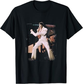 Elvis Presley Jumpsuit Photo T-Shirt