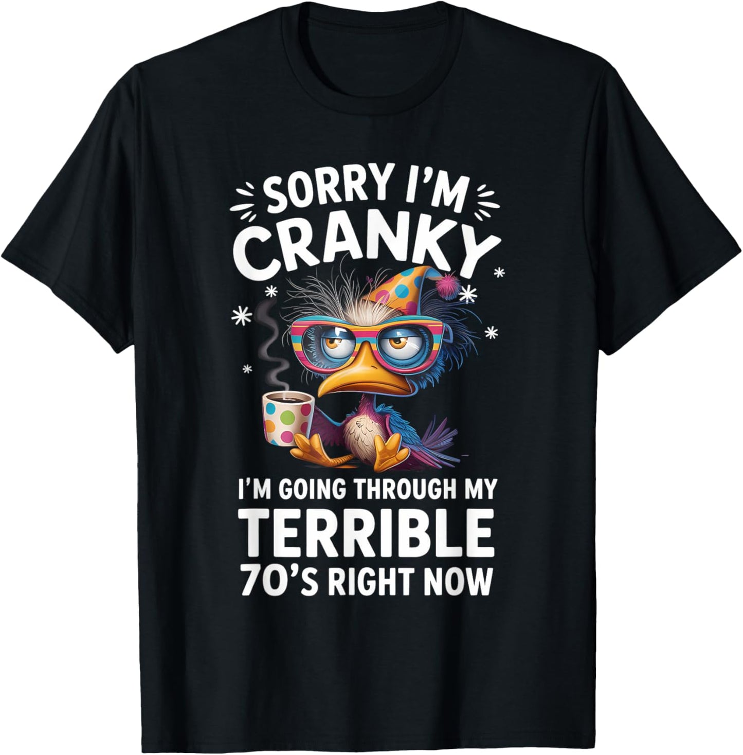 Sorry I'm Cranky I'm Going Through My Terrible 70’s T-Shirt