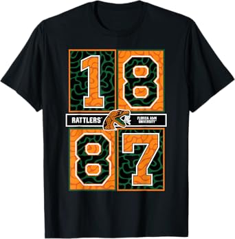 Florida A&M University - FAMU Rattlers Concrete Date HBCU T-Shirt