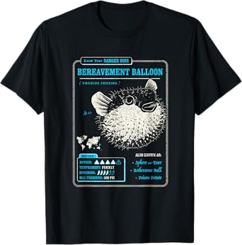 Know Your Bereavement Balloon (AKA PufferFish, Blowfish) T-Shirt