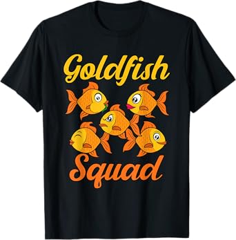Goldfish Squad Cute Baby Goldfish Hobby T-Shirt
