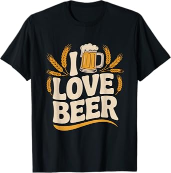 I Love Beer Brewing Wheat Ale Passion T-Shirt