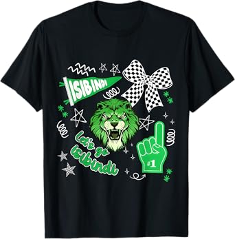 Let's Go Isibindi Retro Cheering School Spirit T-Shirt