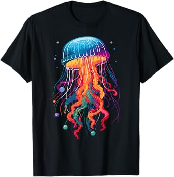 Jellyfish Ocean Animal Scuba Diving Jelly Fish T-Shirt