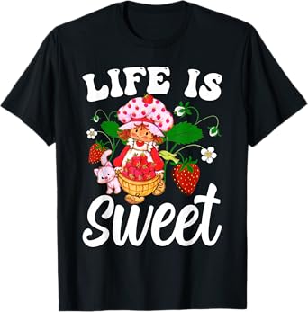 Life Is Sweet Vintage Strawberry T-Shirt