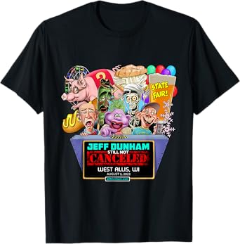 Jeff Dunham West Allis, WI (2023) T-Shirt
